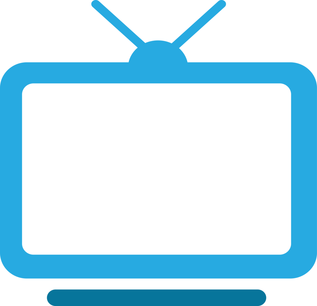 TV-ikonen tecken symbol design png