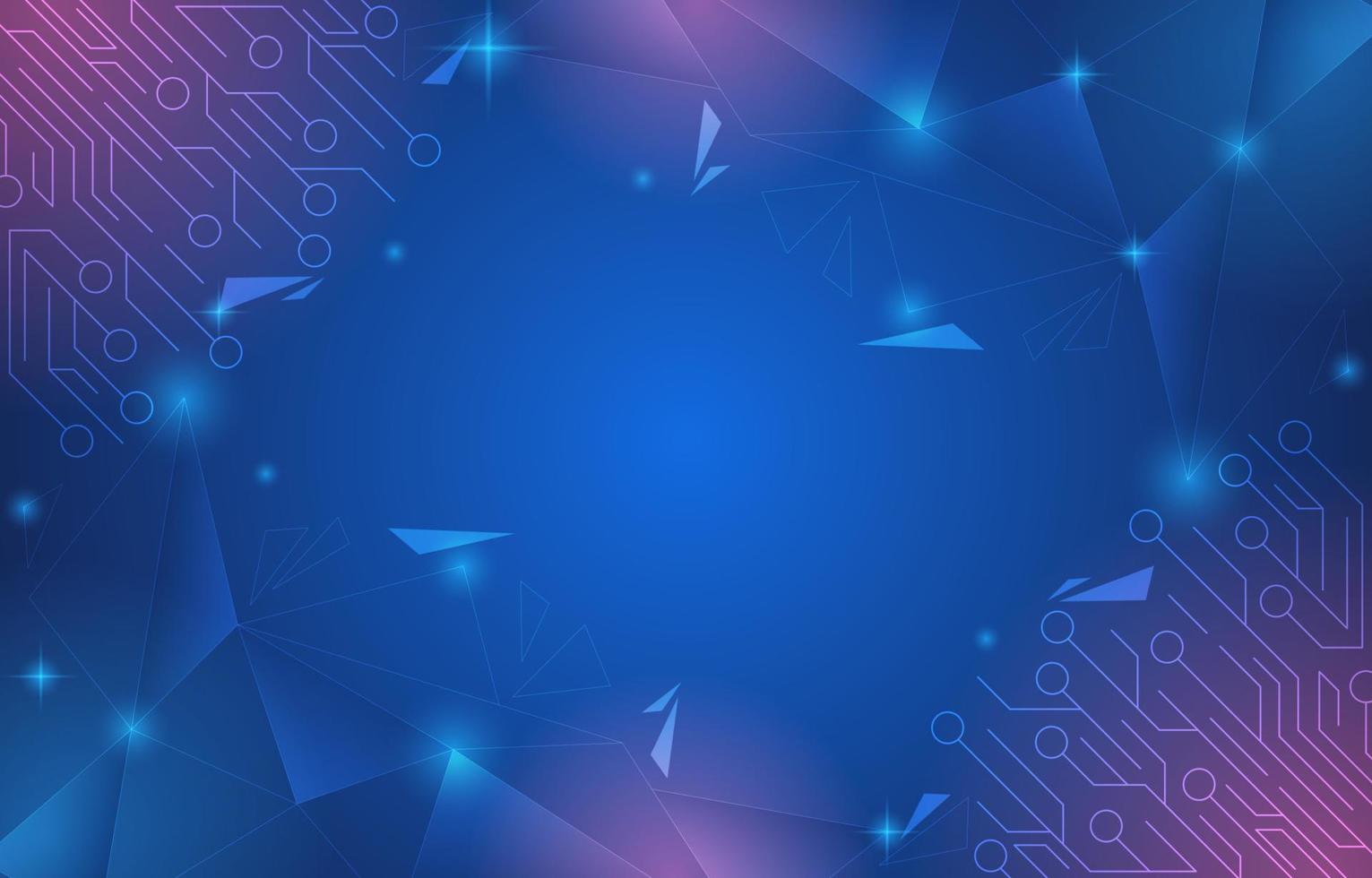 Futuristic Technology Background vector