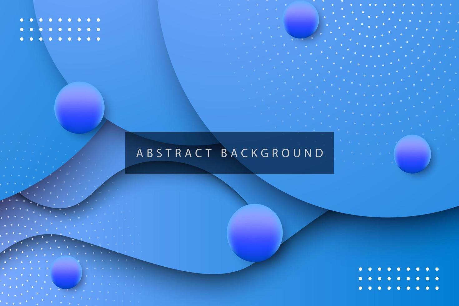 Blue liquid color background. Dynamic textured geometric vector
