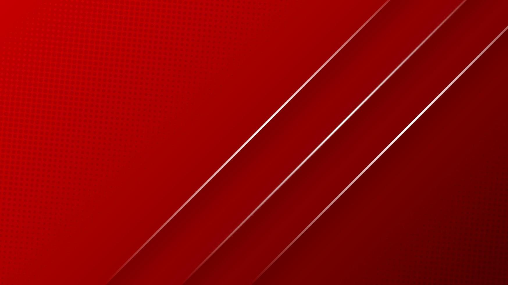 Red background with white line design for indonesia independence day design vector