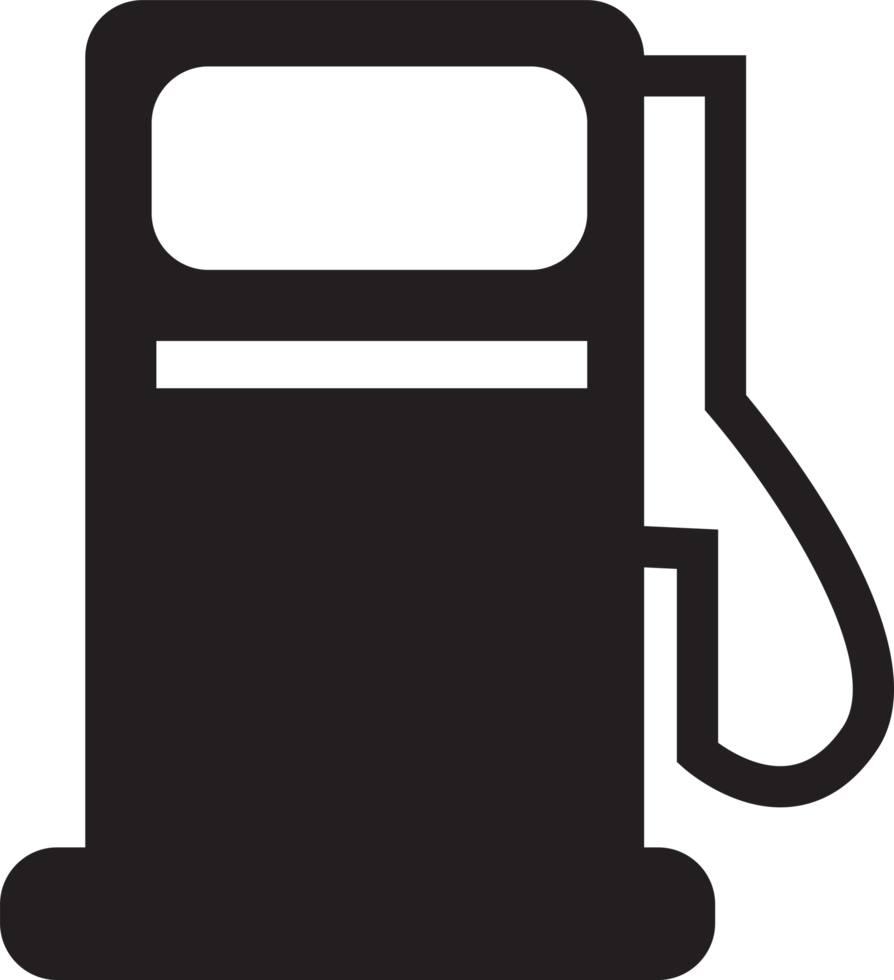 Gas pump oil station icon sign symbol design png