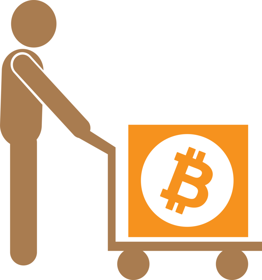 Bitcoin icon sign symbol design png