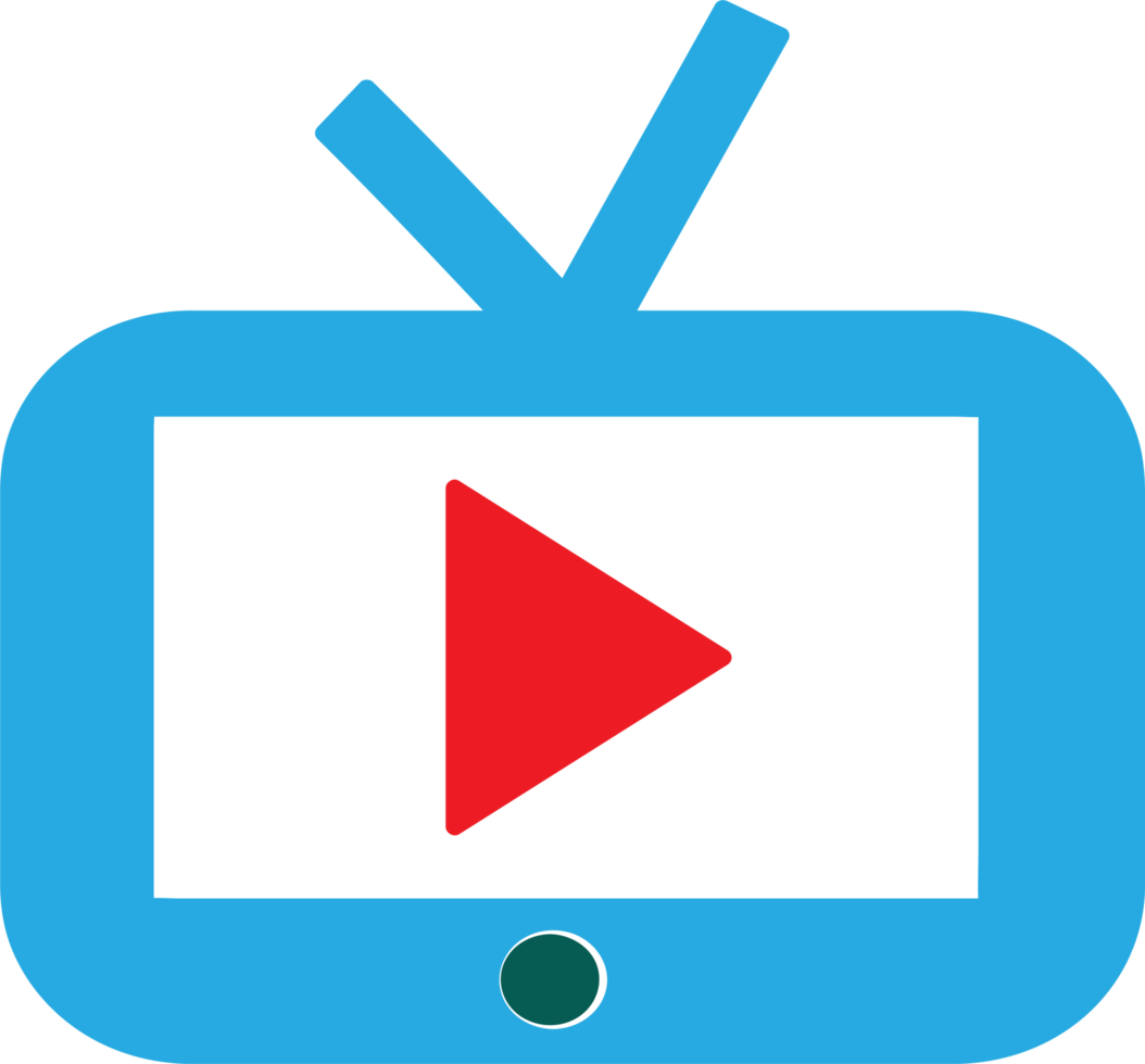 TV-ikonen tecken symbol design png