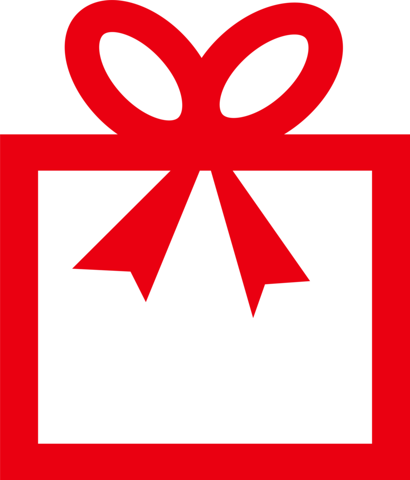 Gift box sign icon sign symbol design png