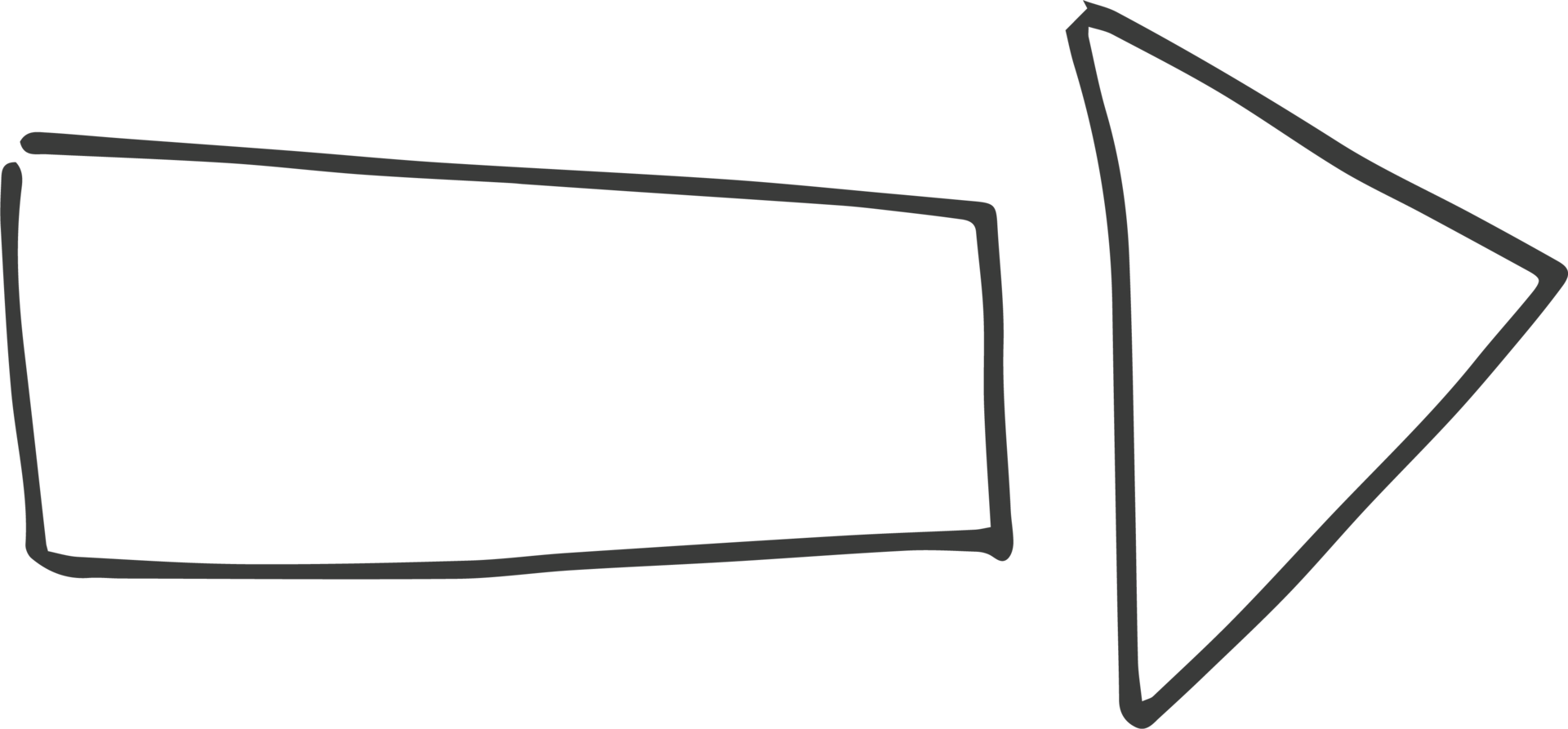 Hand drawn arrow clipart png