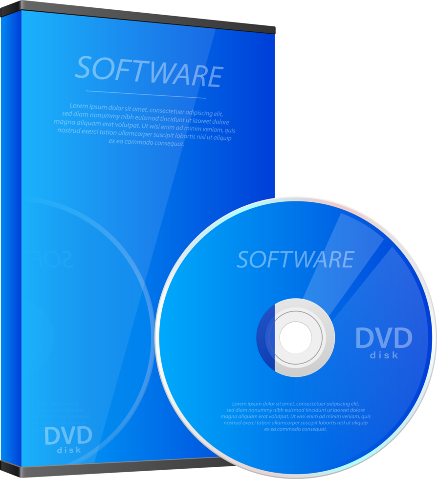 CD and DVD clipart design illustration png