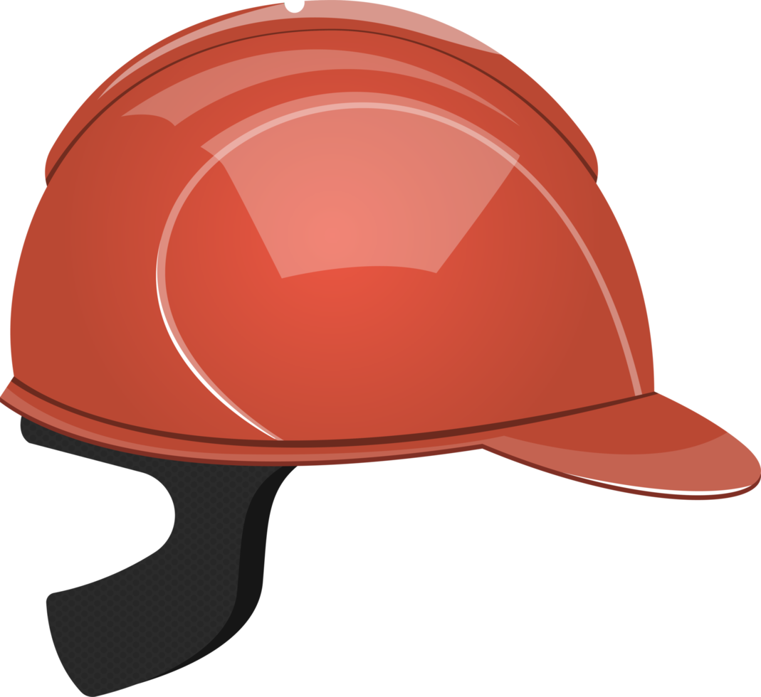 Protection helmet for construction clipart design illustration png