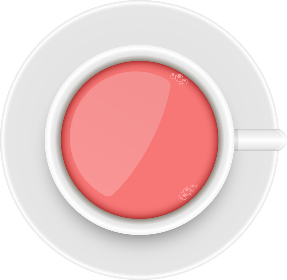 Cup of tea clipart design illustration png