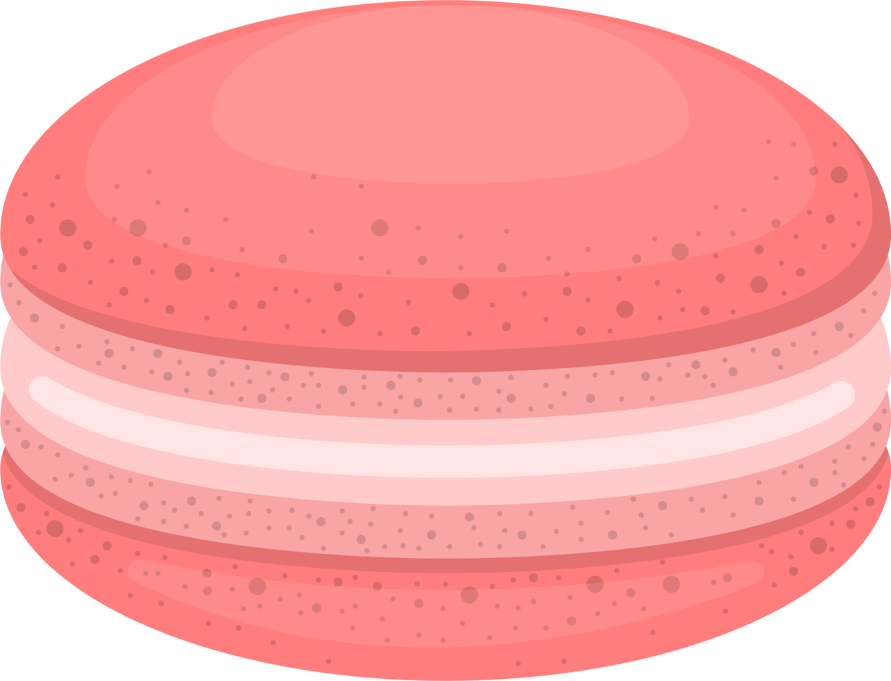 délicieux macarons clipart design illustration png