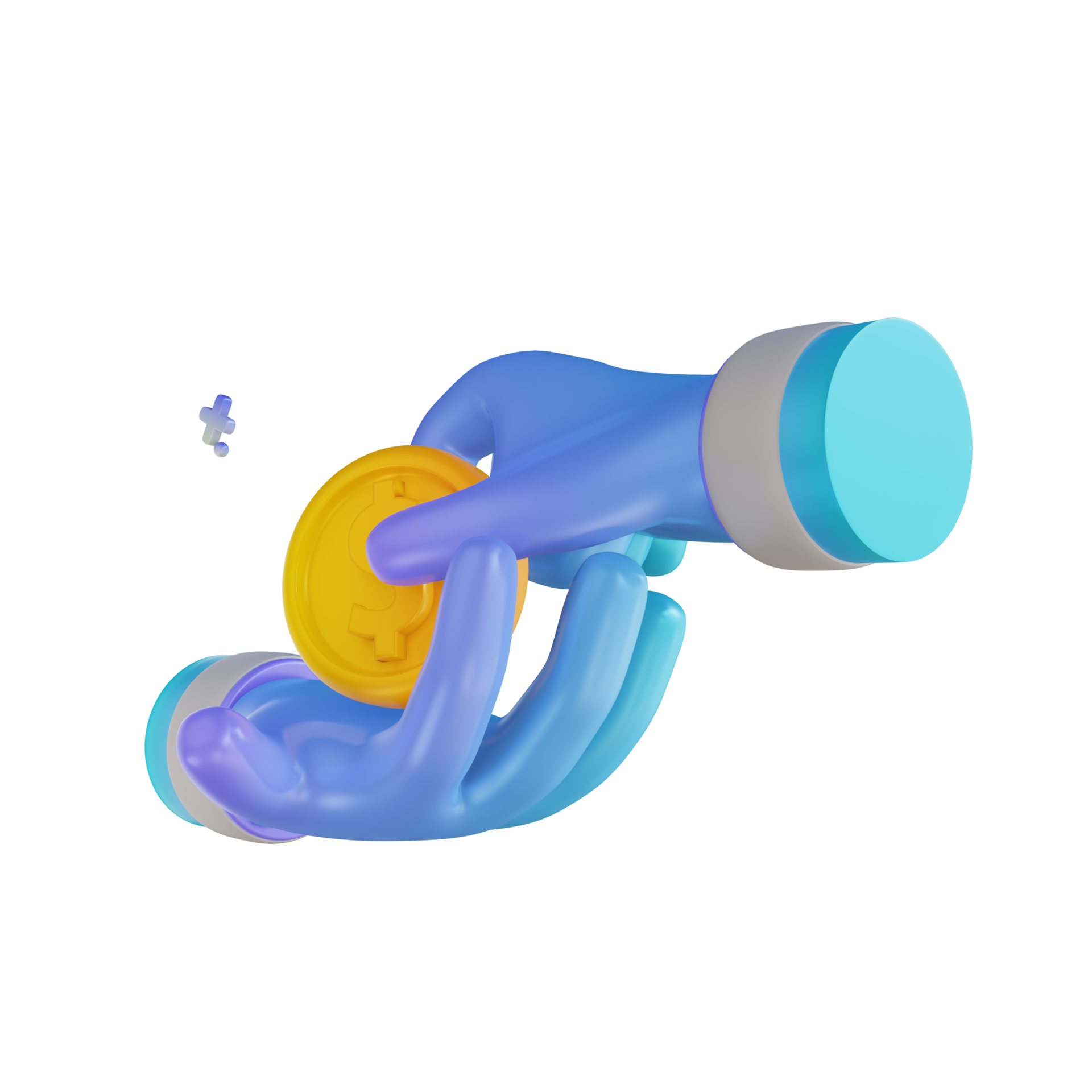 3D Illustration Colorful Change Money 9394297 PNG 3D Illustration Colorful Change Money 9394297 PNG