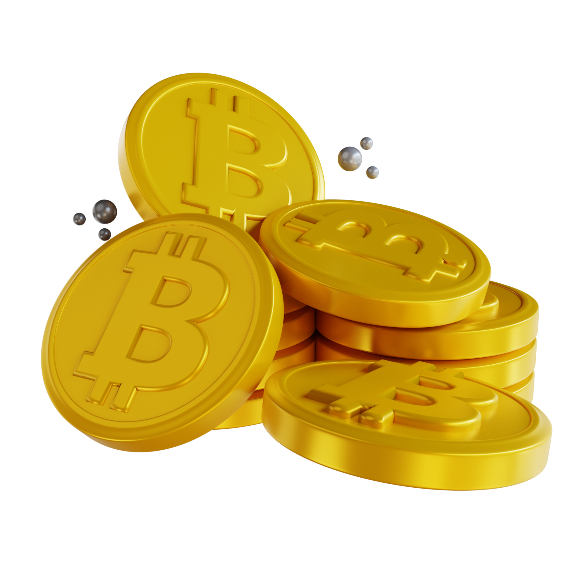 Bitcoin Cash BCH coin stacks cryptocurrency. 3D render illustration  21627702 PNG