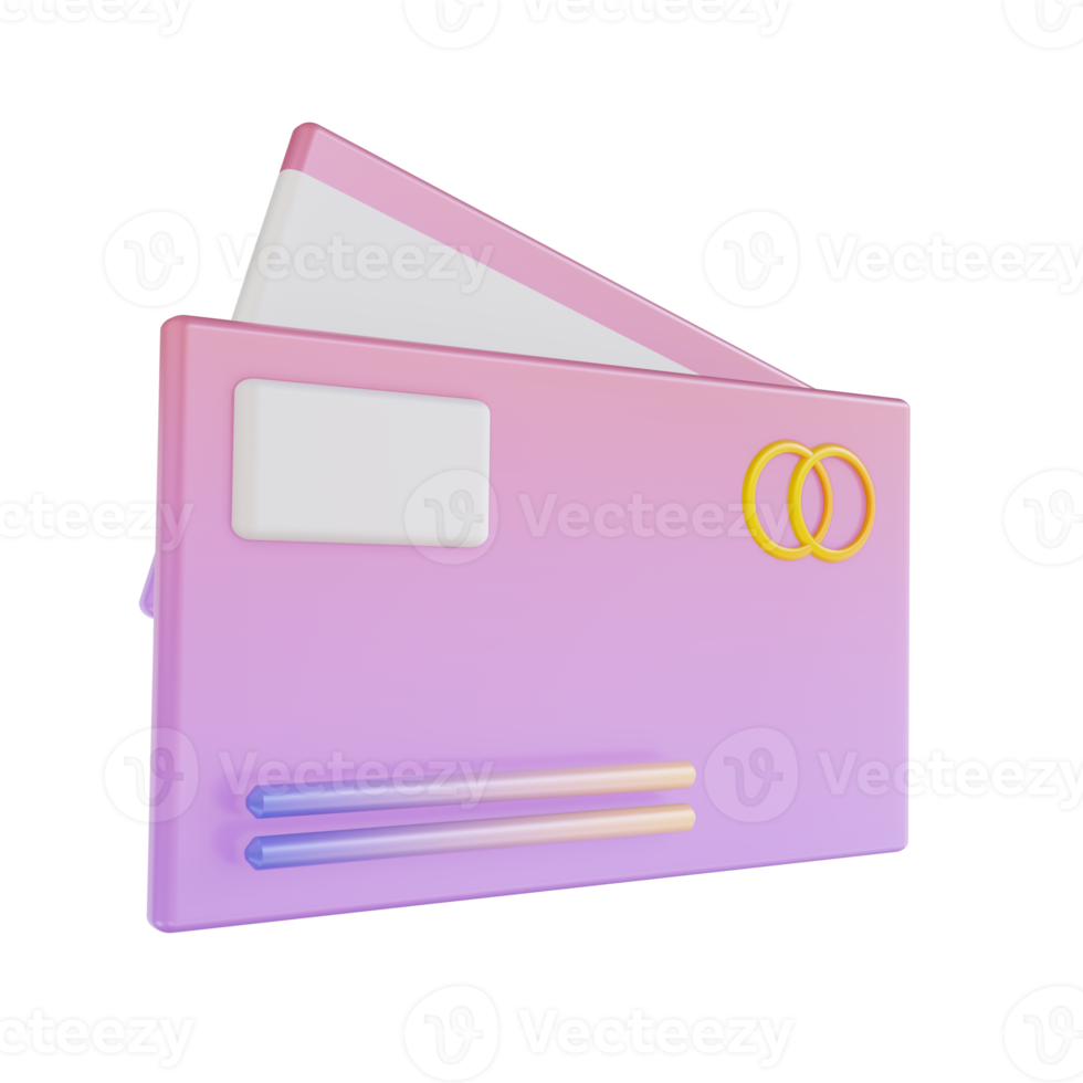 3D illustration colorful credit card png