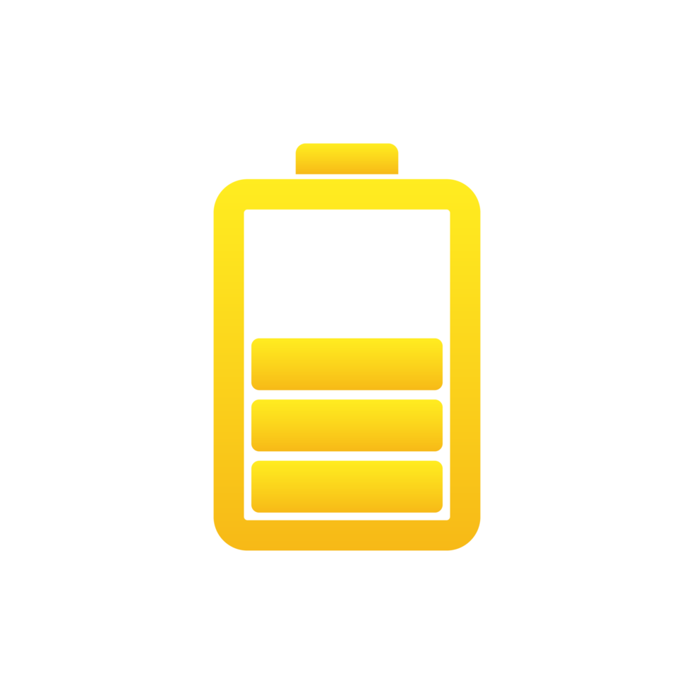 charge de la batterie png transparent