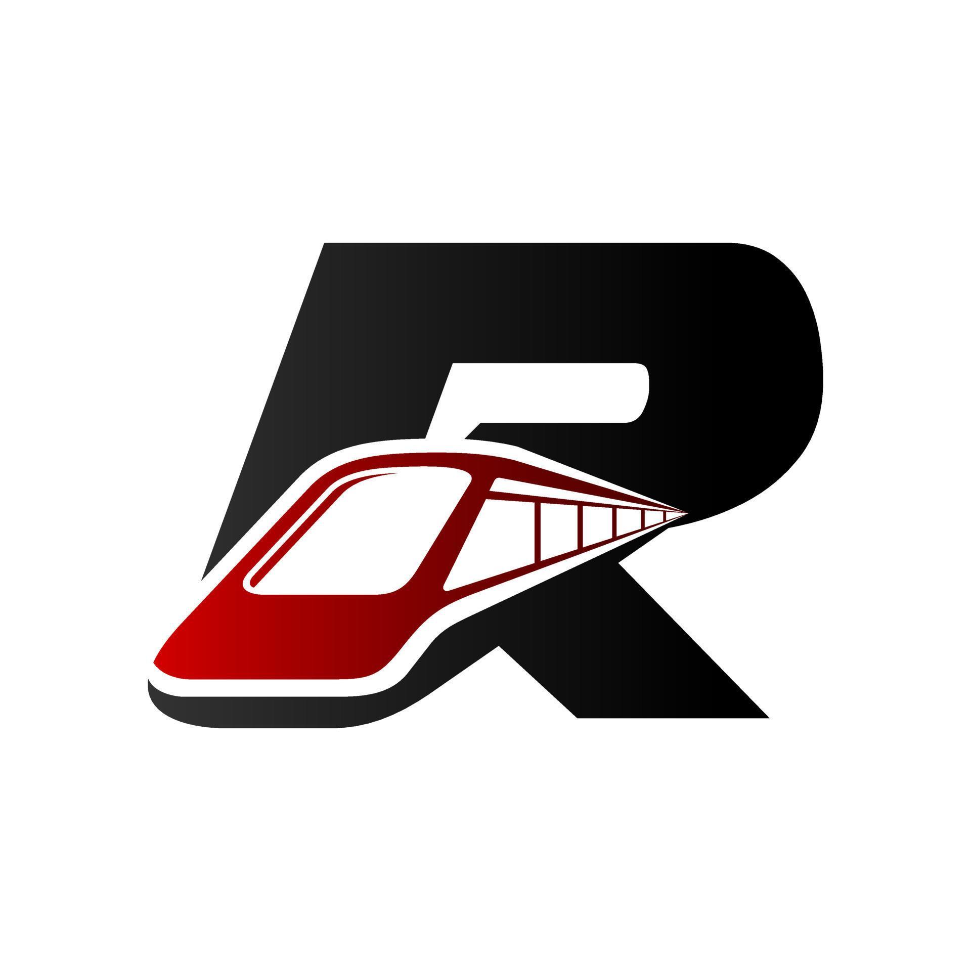 Initial R Train 9395606 Vector Art at Vecteezy