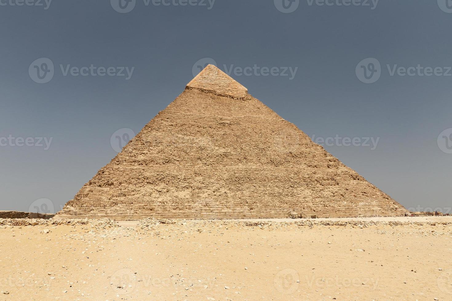 Pyramid of Khafre in Giza Pyramid Complex, Cairo, Egypt photo