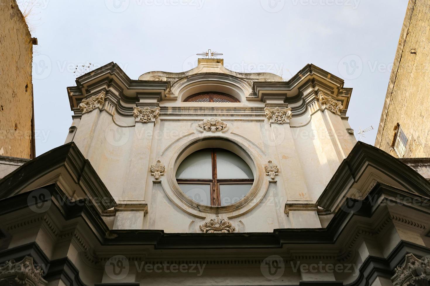 Iglesia de san nicola a nilo en nápoles, italia foto