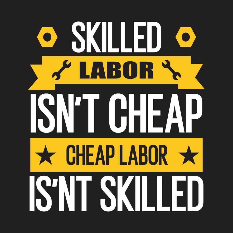 Labor day t shirt design vector