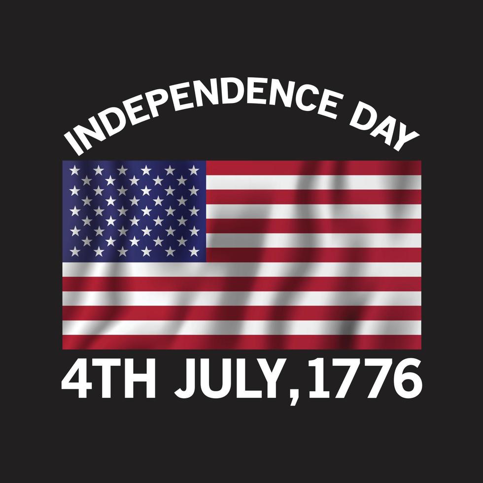 Independence day t shirts vector