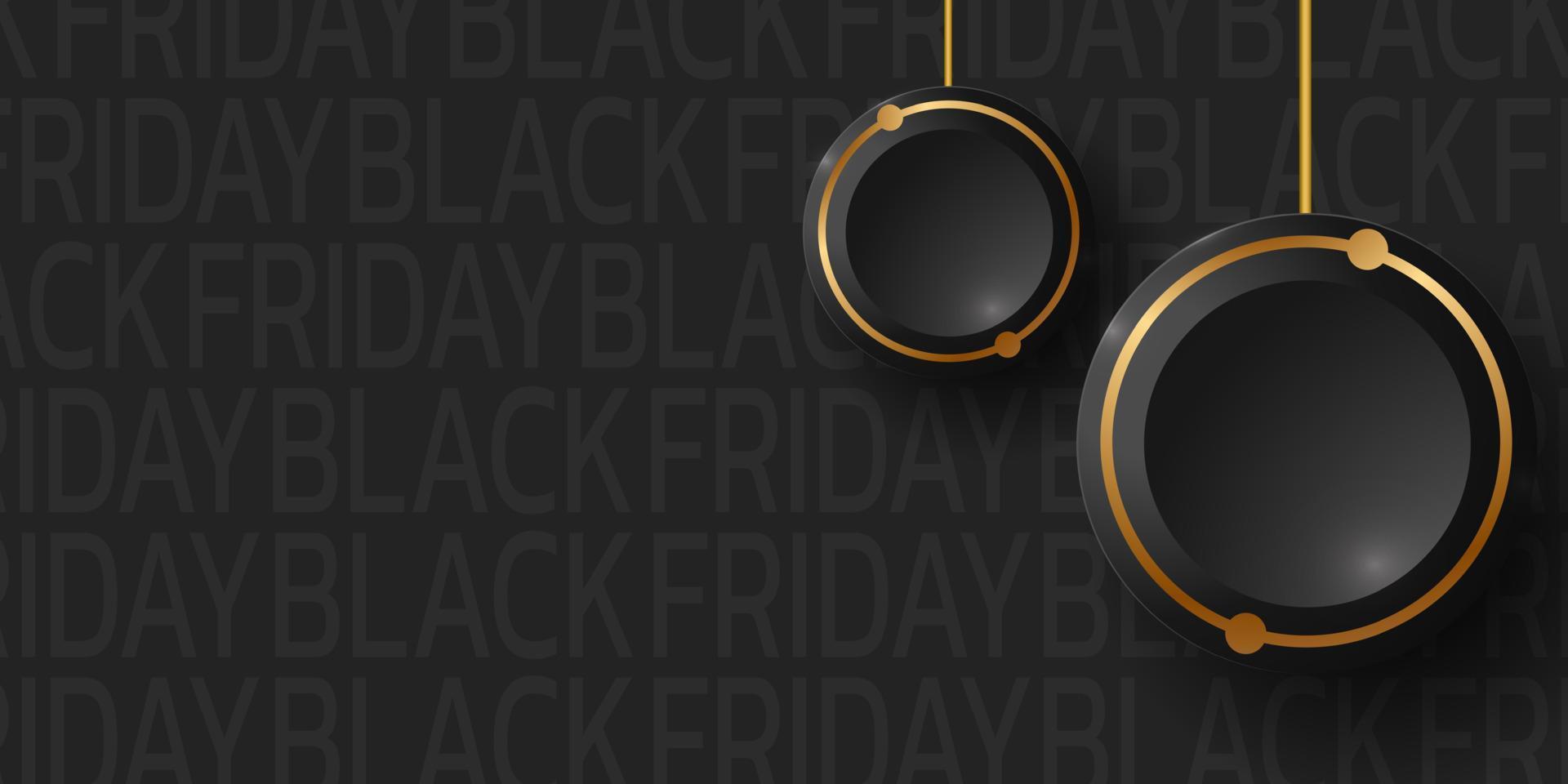 Black Friday Super Sale. Banner, poster on dark background. podium for sale. vector