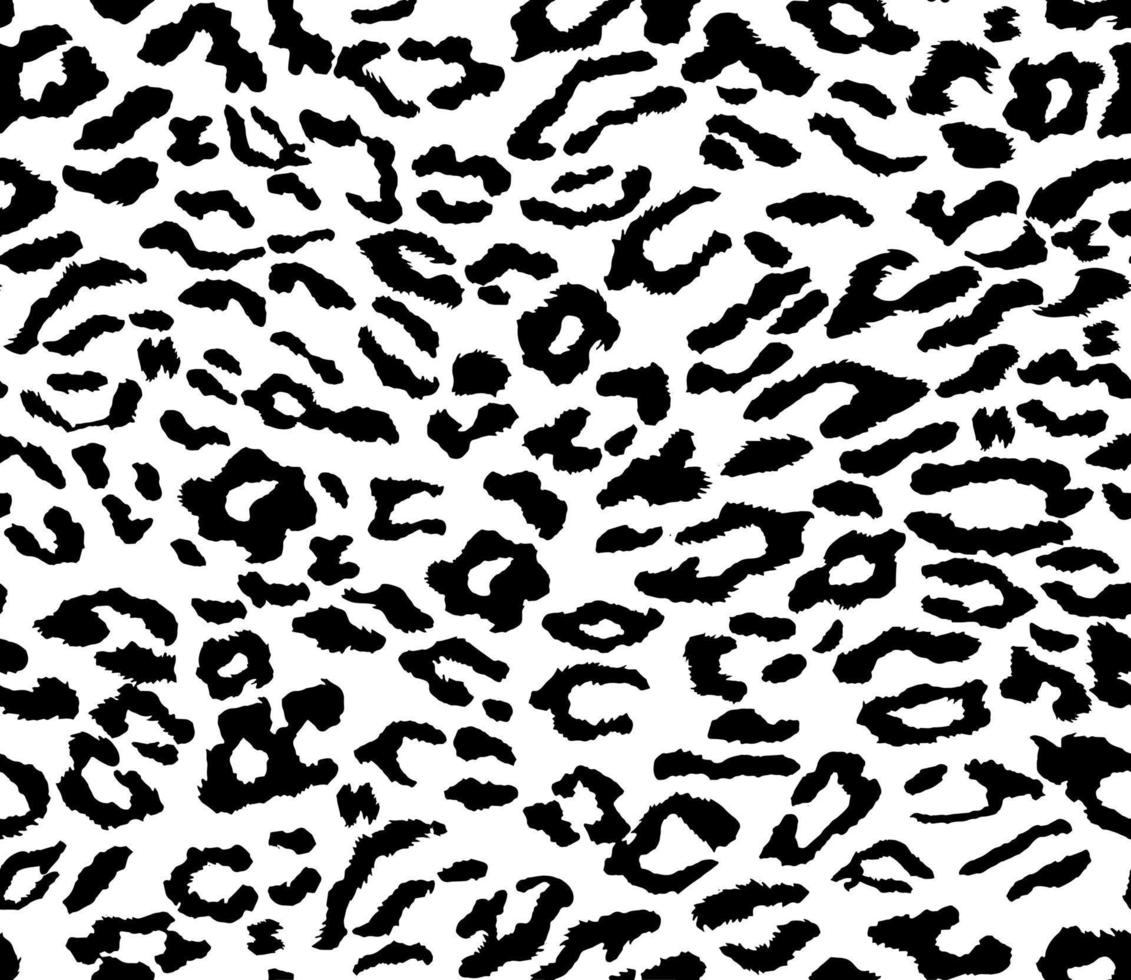 Leopard background. Seamless pattern. Animal print. vector