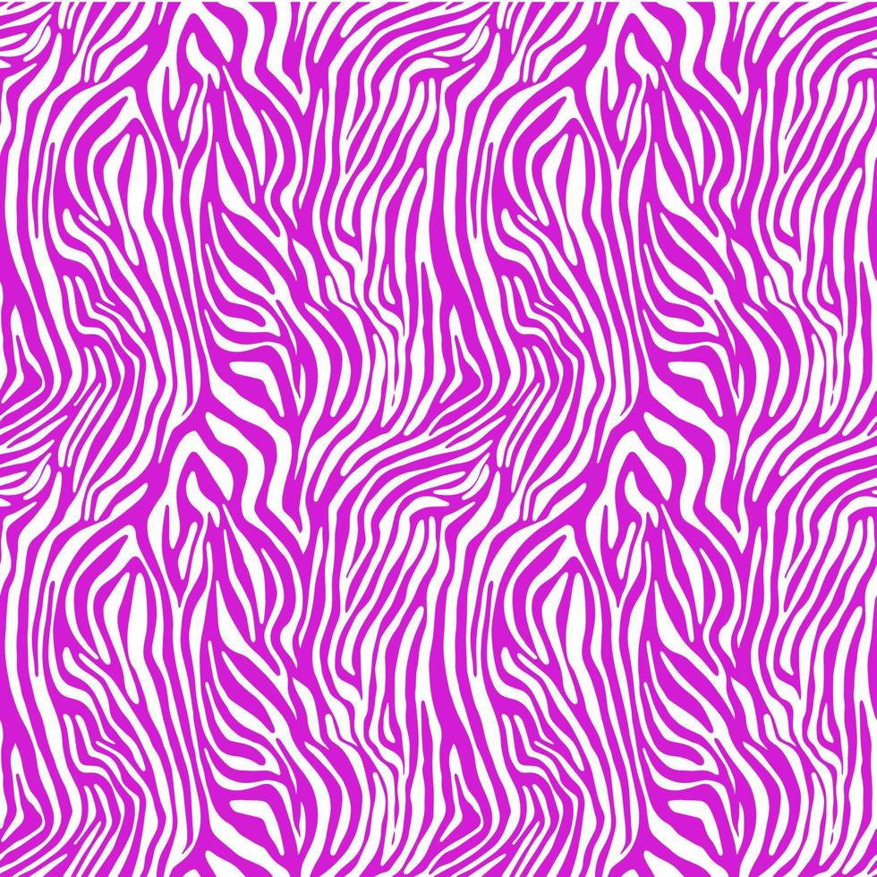 Vector animal print. Zebra ornament. Seamless pattern