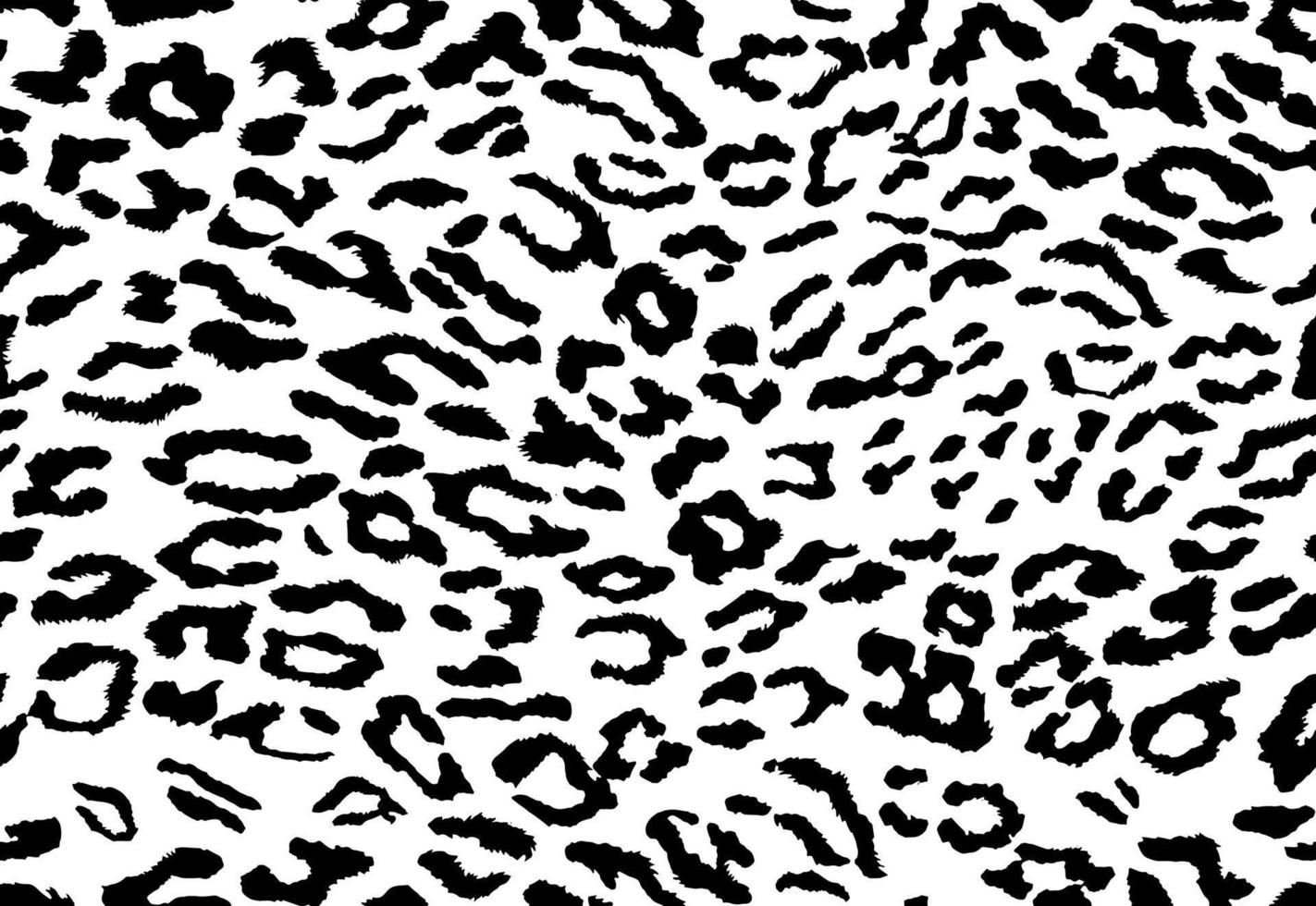 fondo de leopardo. patrón sin costuras Huella animal. vector