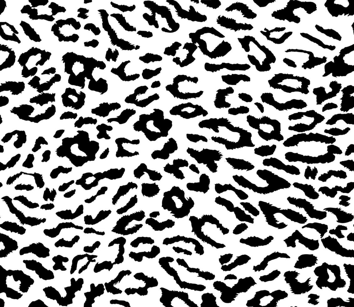 Leopard background. Seamless pattern. Animal print. vector