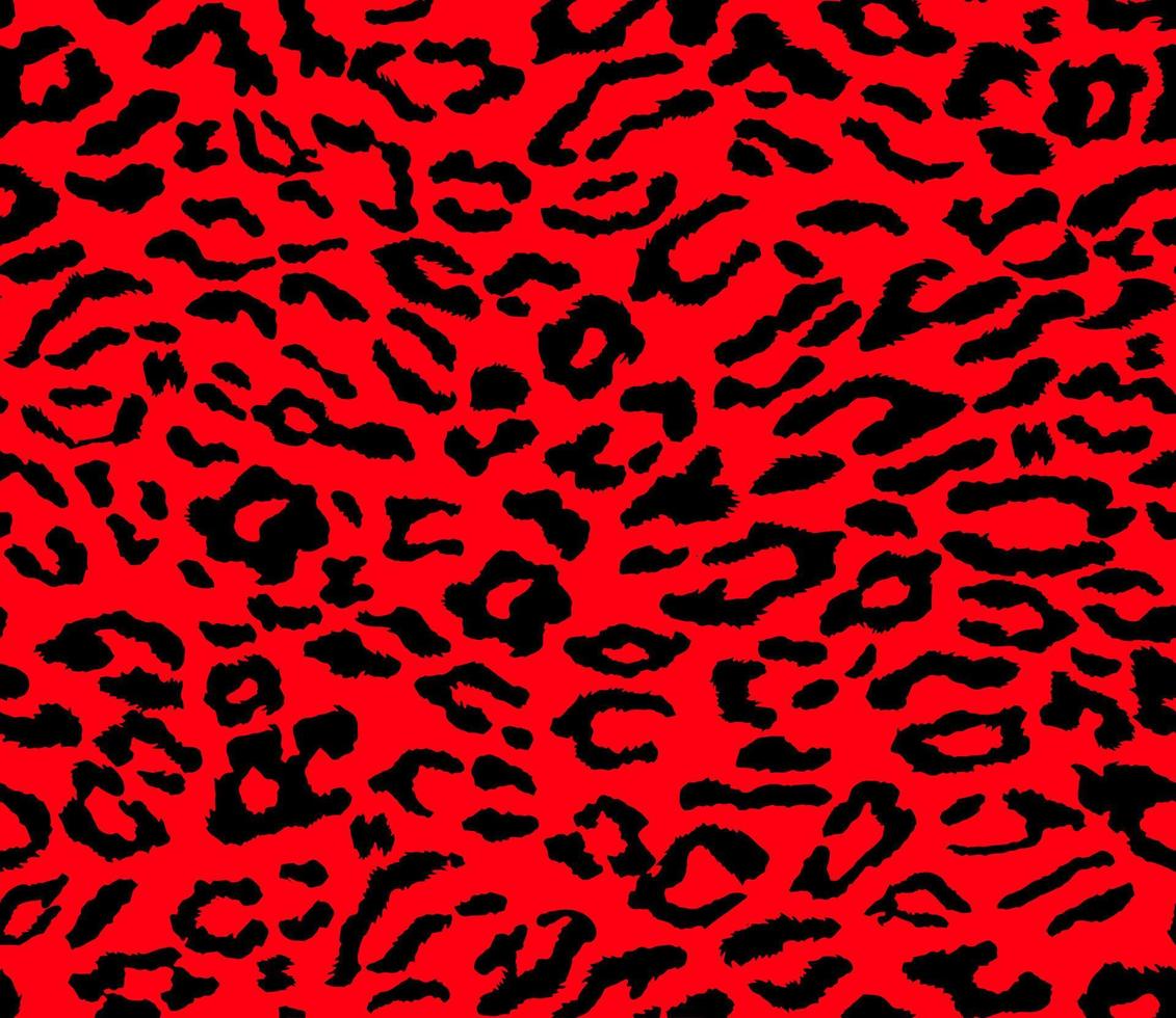 Leopard background. Seamless pattern. Animal print. vector