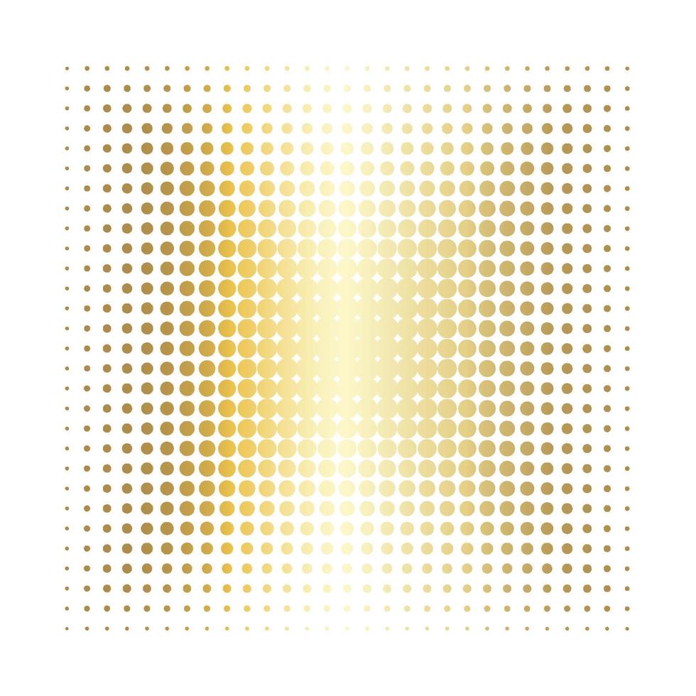 Vector collection of  golden halftone ink geometric monochrome squares
