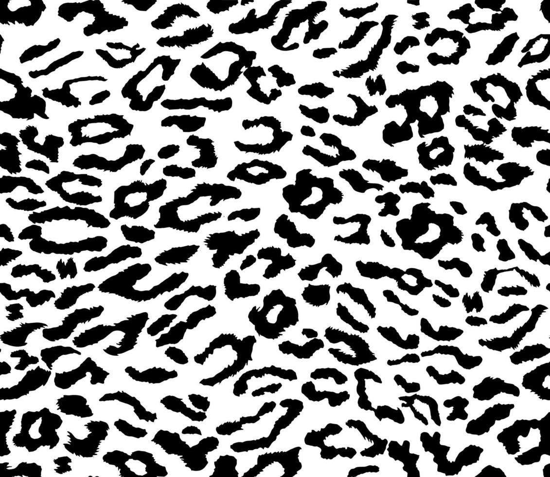 fondo de leopardo. patrón sin costuras Huella animal. vector