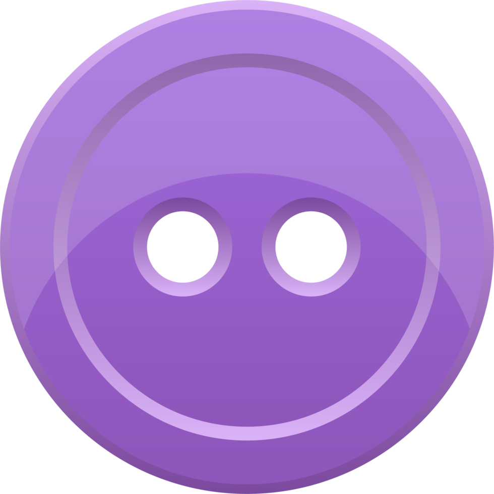 Clothes button clipart design illustration png