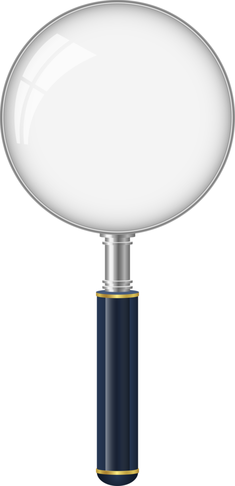 Magnifying glass clipart design illustration png