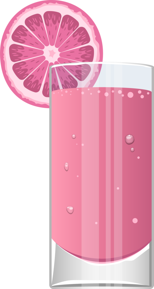 Glass of fresh juice clipart design illustration png