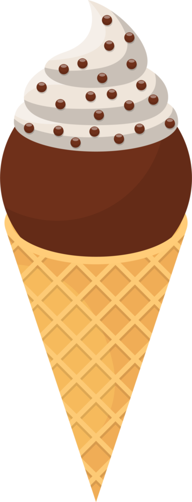 Ice cream clipart design illustration png