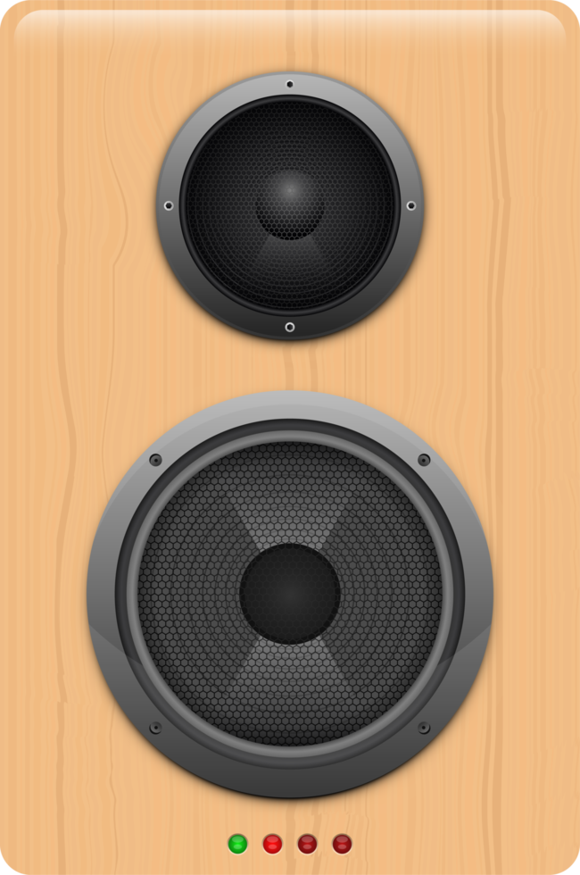 Audio speaker clipart design illustration png