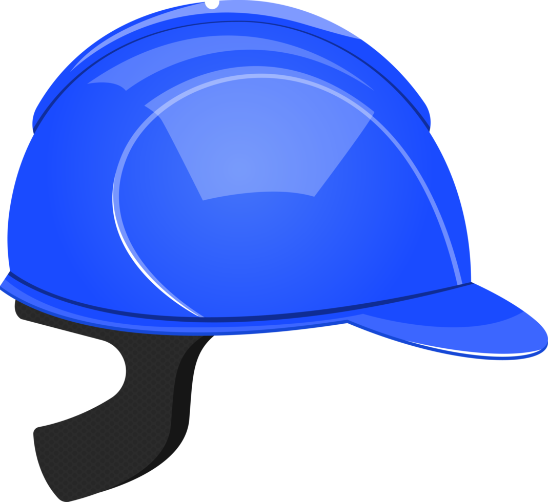 Protection helmet for construction clipart design illustration png