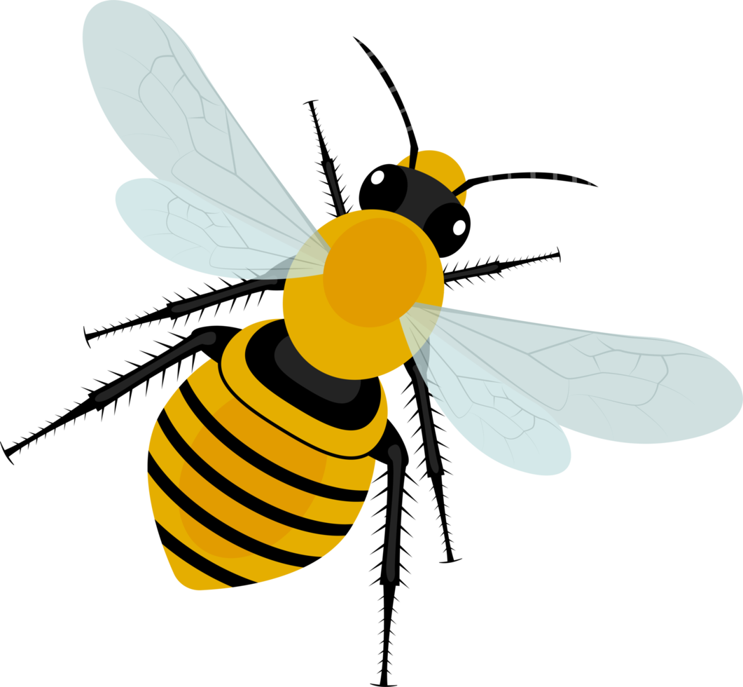 abeja árbol colmena clipart diseño ilustración png