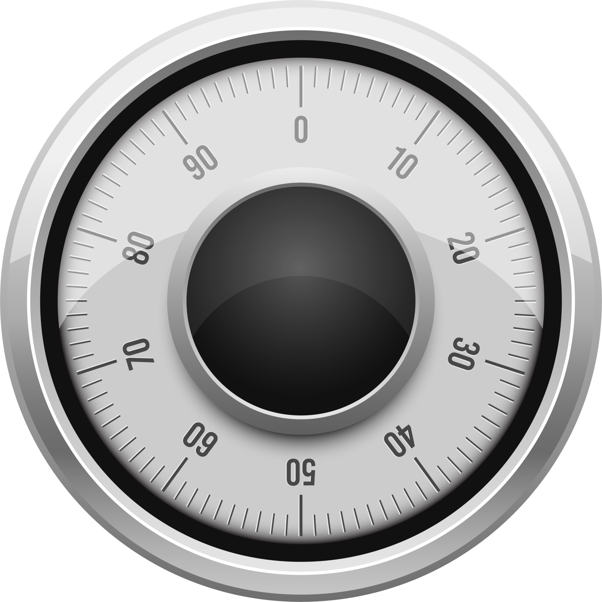 Safe combination lock clipart design illustration 9398461 PNG