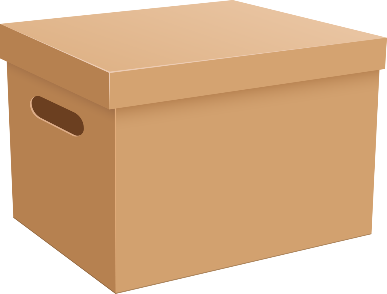 Storage box clipart design illustration png