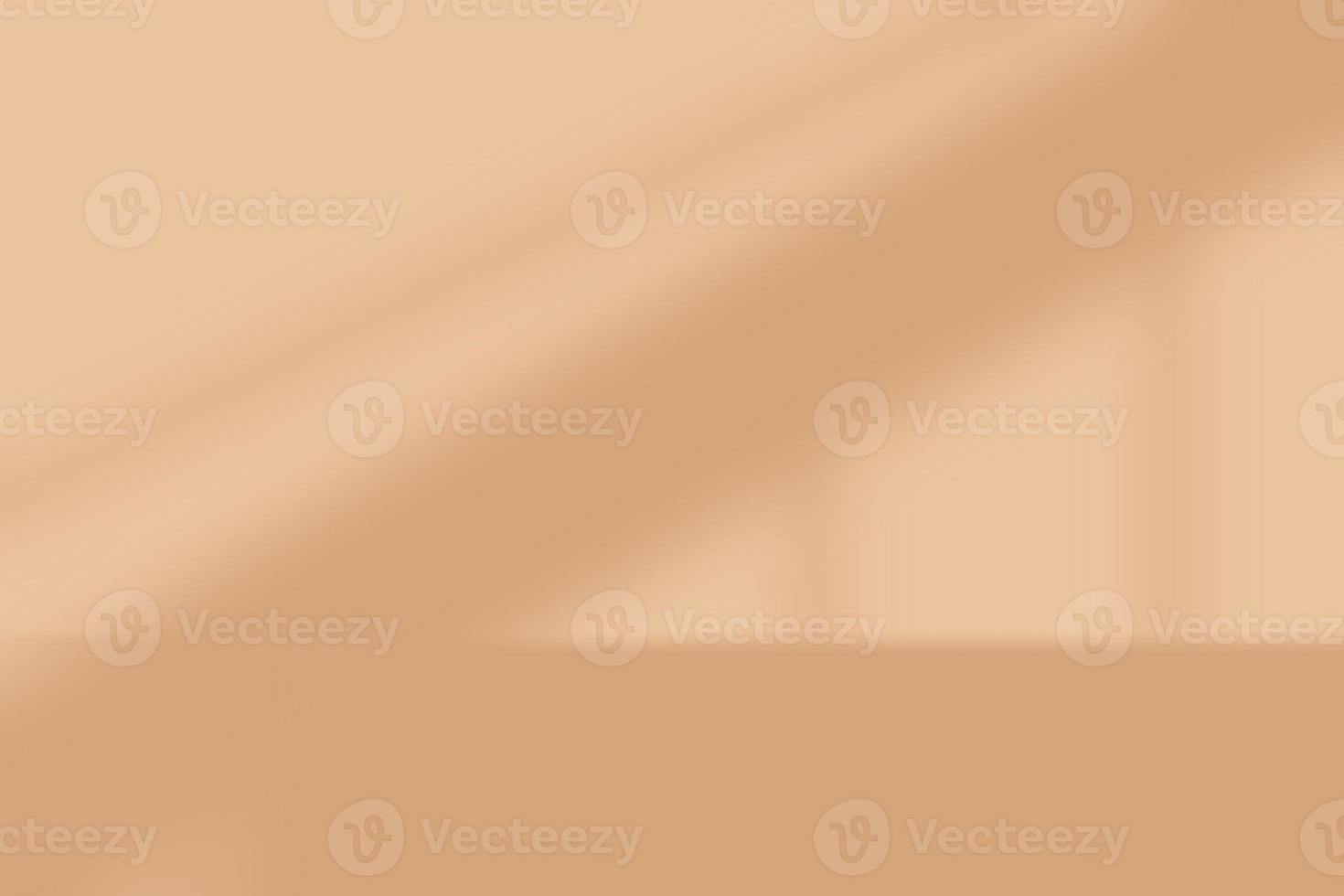 Aesthetic shadow background illustration in brown gradient photo