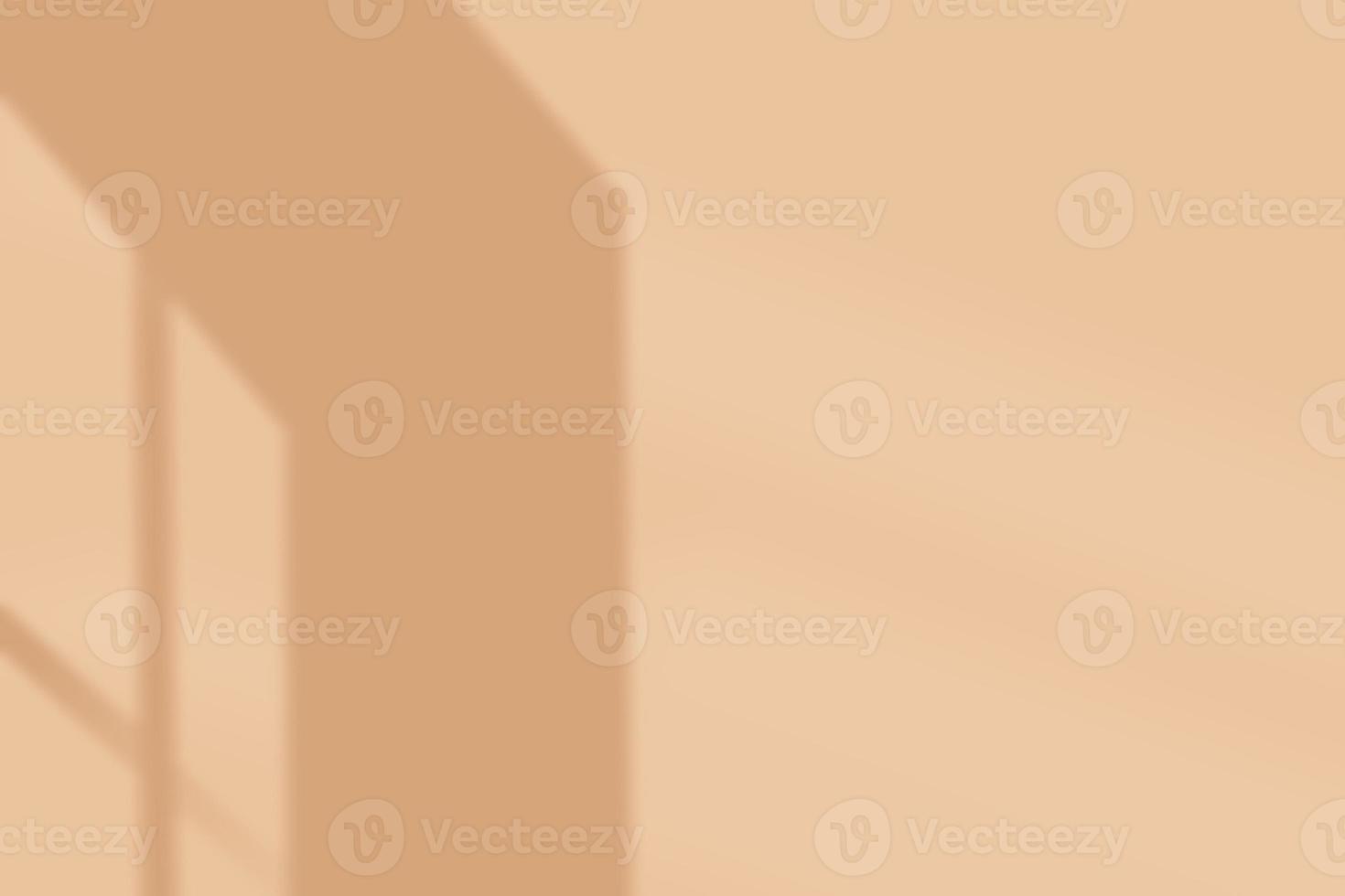 Aesthetic shadow background illustration in brown gradient photo