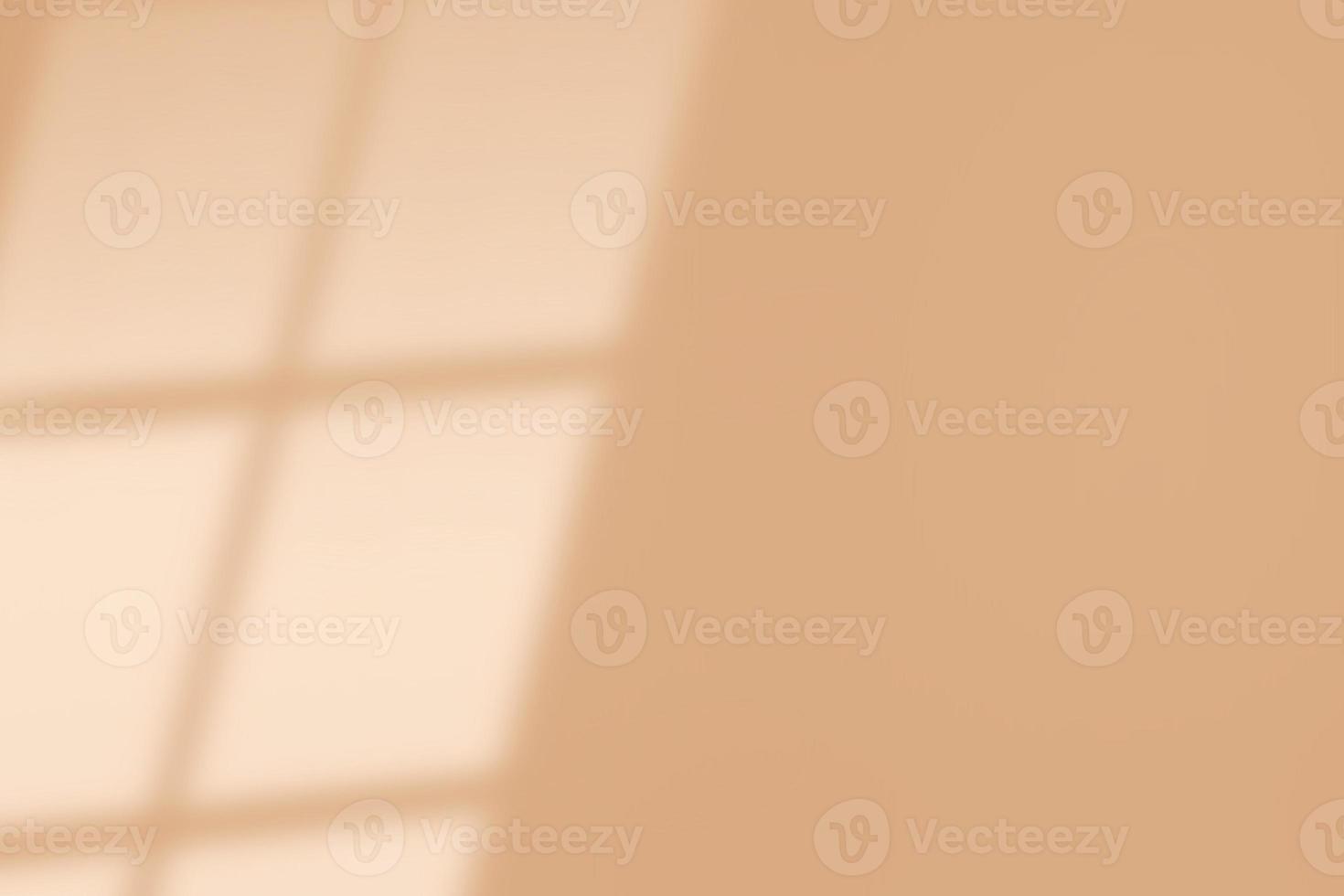 Aesthetic shadow background illustration in brown gradient photo
