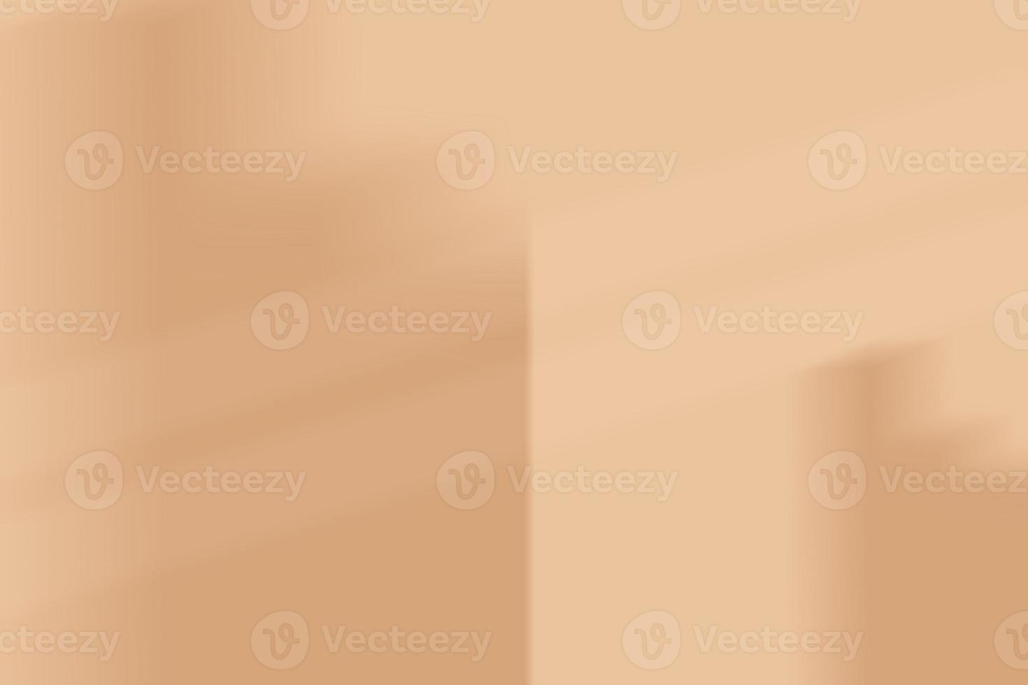 Aesthetic shadow background illustration in brown gradient photo