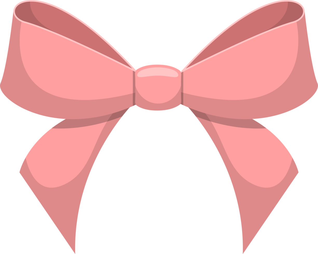 Bow clipart design illustration png