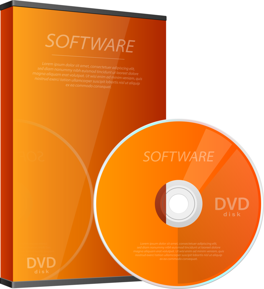 illustrazione di progettazione clipart cd e dvd png