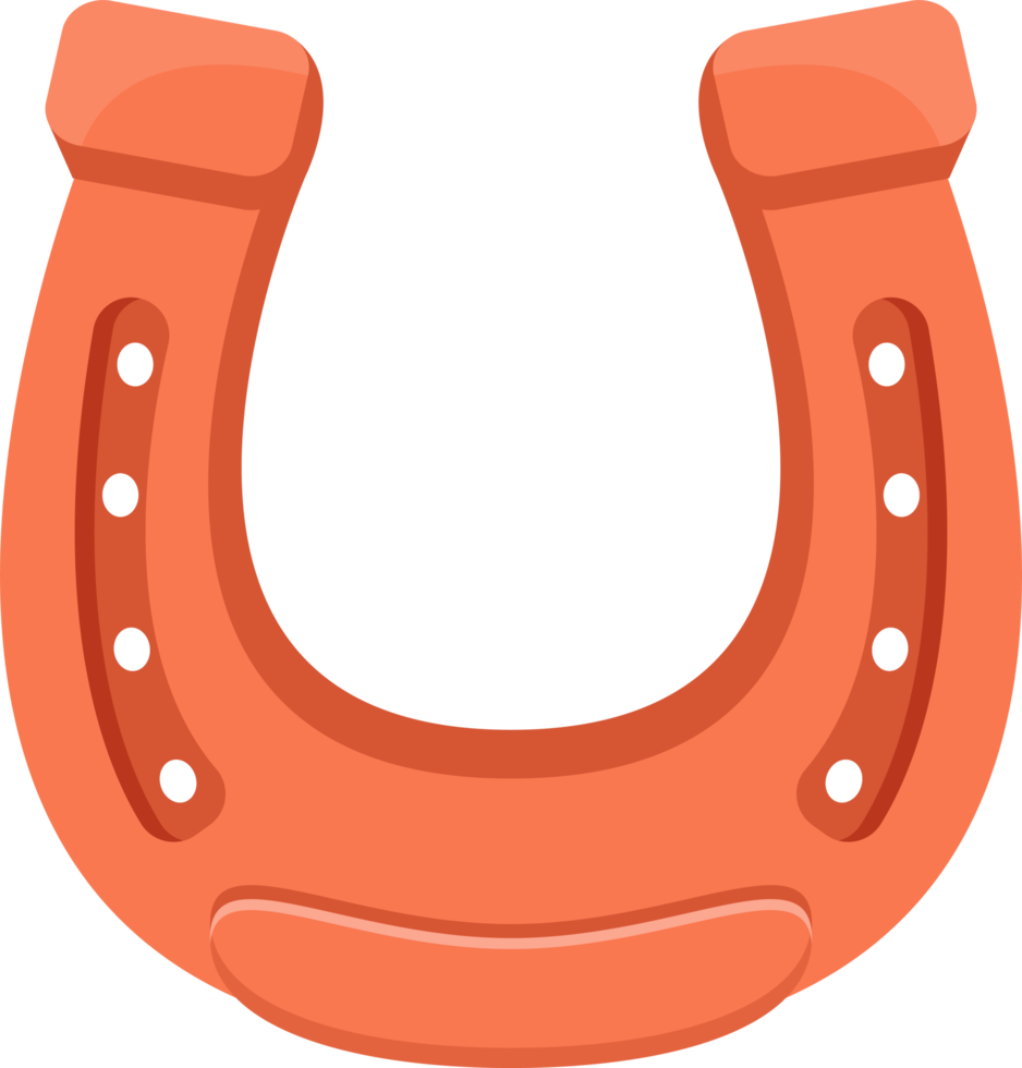 Horseshoe clipart design illustration png