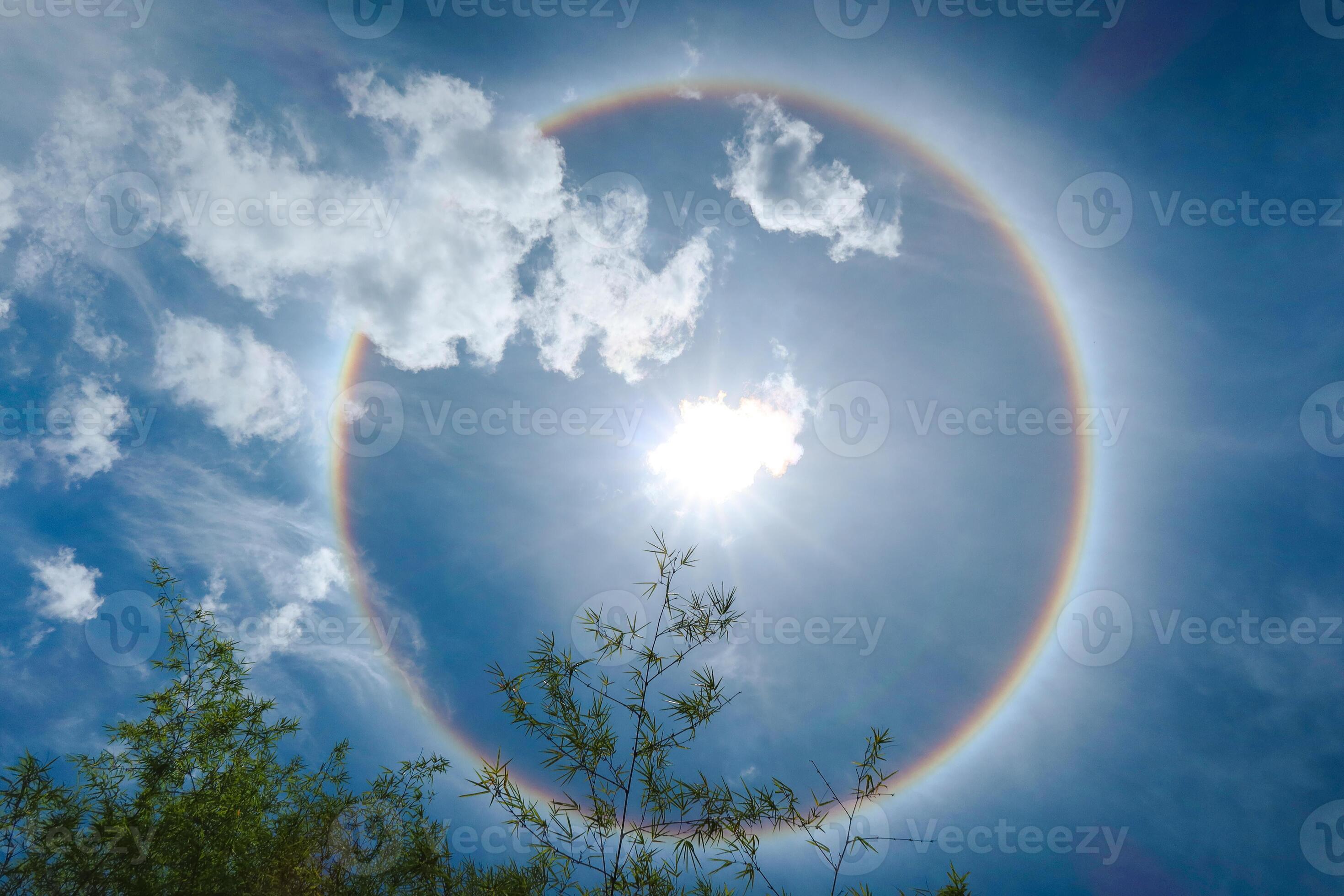 Why Is There a Rainbow around the Sun? - Solar or Sun Halos Explained