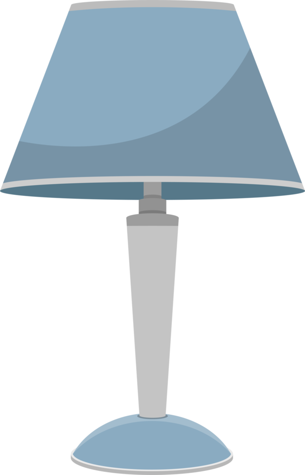 Table lamp clipart design illustration png