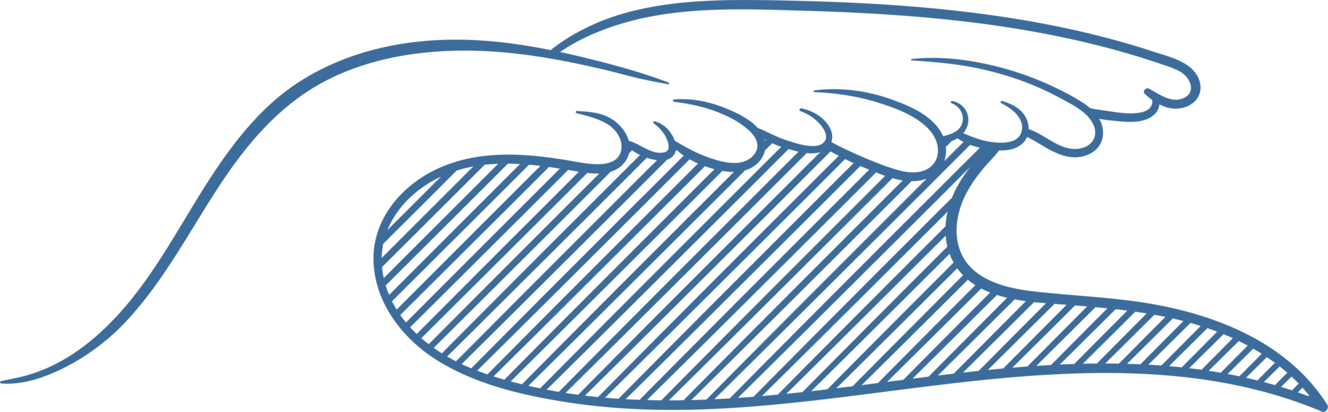 Wave icon clipart design illustration png