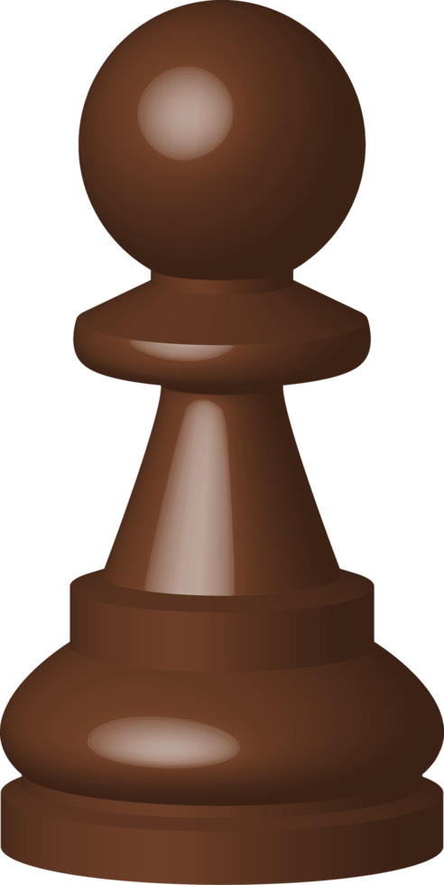 Chess game piece clipart design illustration png